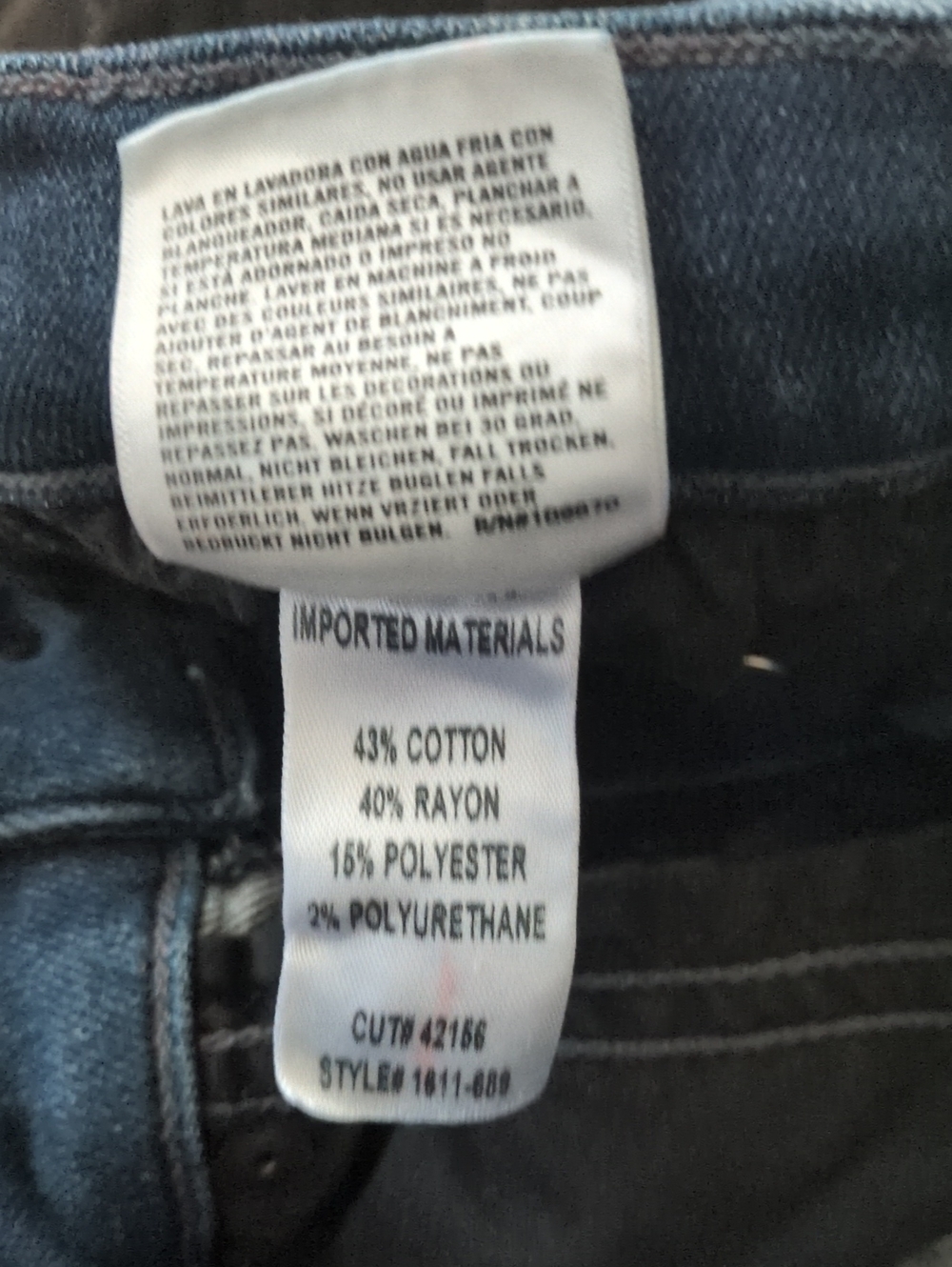 Citizens Of Humanity Womans Skinny Dark Blue Jeans - Picture 12 of 12